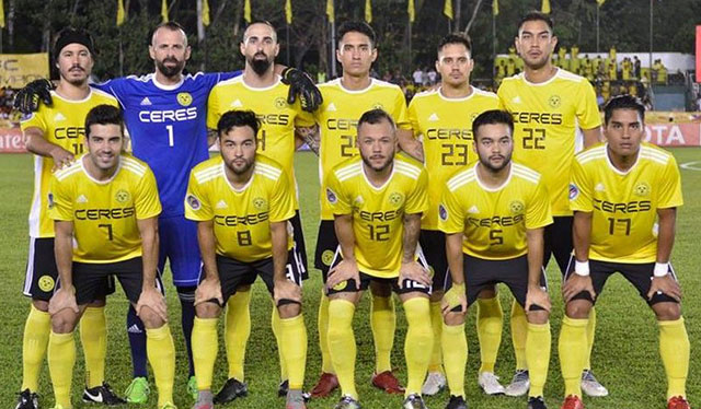Ott’s four goals in 12 minutes put Ceres-Negros on top