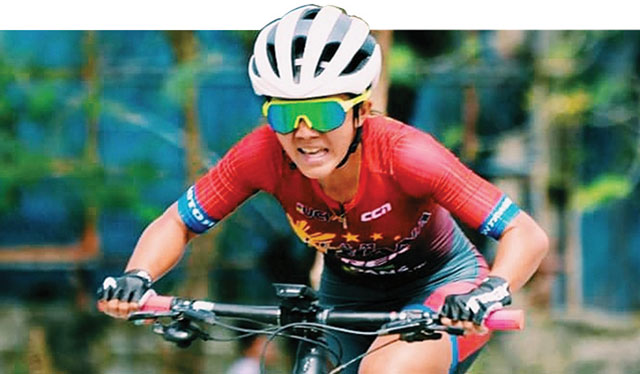 Ilongga biker falls short in Asian MTB Championship