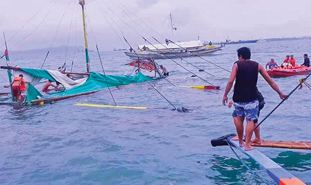 SEVERAL DEAD IN SEA MISHAP