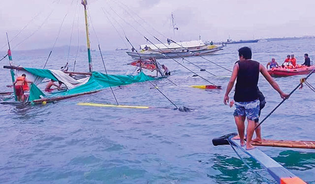 SEVERAL DEAD IN SEA MISHAP