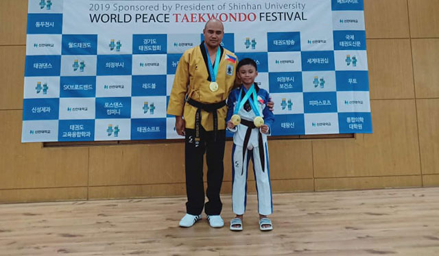 Lambunao jin, coach pocket two gold medals in South Korea