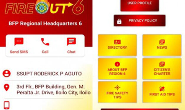 BFP-6 launches mobile app for faster fire response