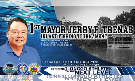 First fishing tournament in Iloilo City set on Sept. 28