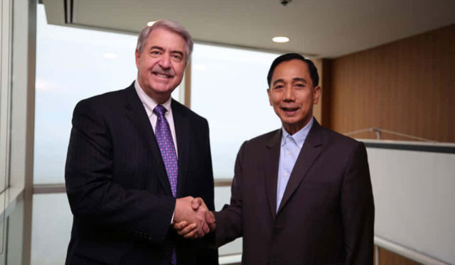 DA intensifies foreign relation with US