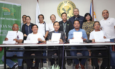 DA forges ties with seed growers coops to rollout distribution of rice seeds under RCEF