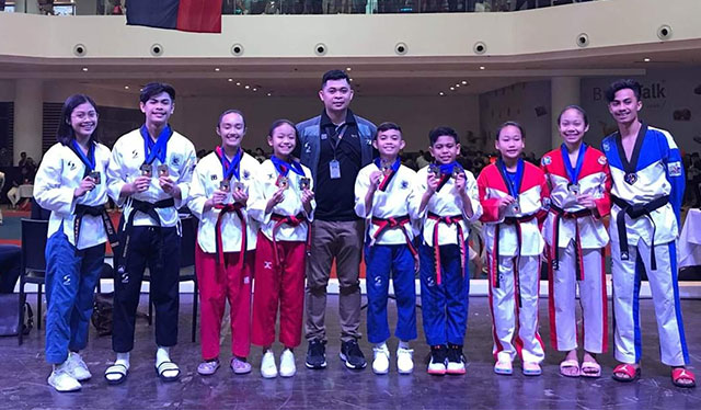 Iloilo taekwondo players collect 14 medals