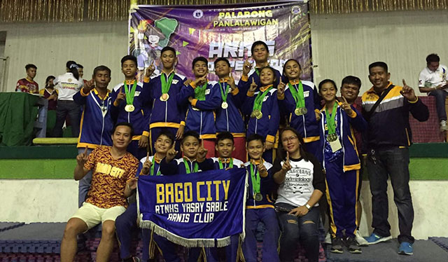 Bago City rules Palarong Panlalawigan arnis tourney