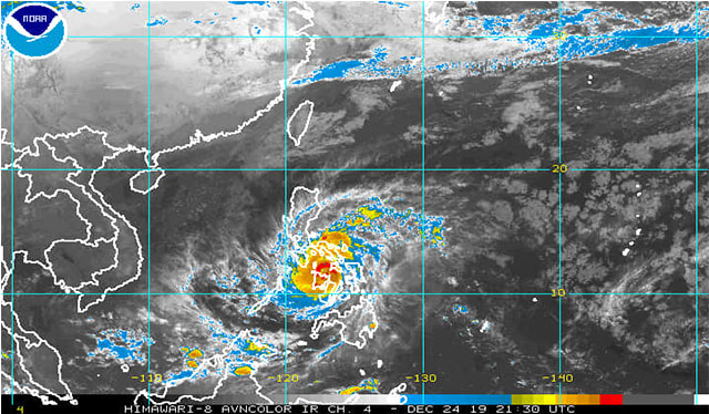 Ursula makes 4th landfall in Carles, Iloilo