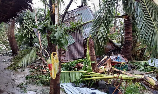 Ursula leaves thousands homeless in northern Iloilo