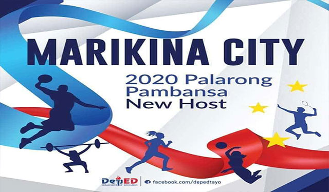 Marikina City is new host of 2020 Palarong Pambansa