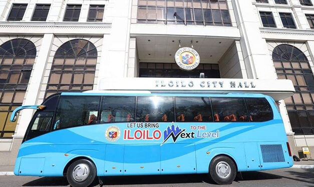 Tourist bus for Iloilo City