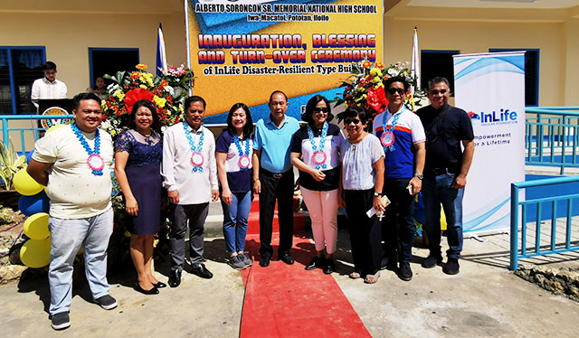 Insular Foundation donates disaster-resilient school building in Iloilo