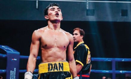 Negrense stops opponent in Round 2, retains lightweight belt