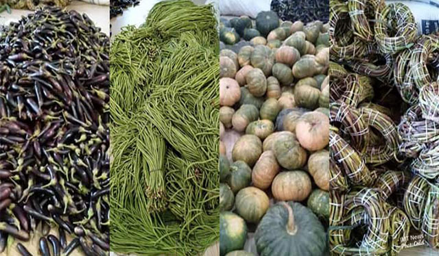 Sara, New Lucena residents receive fresh veggies