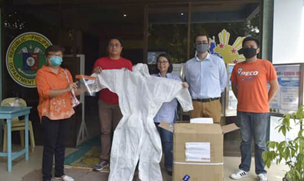 PECO donates medical-grade PPEs to Iloilo frontliners