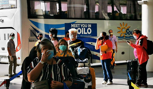 DOT-6 mounts flights for over 1K stranded foreign tourists in WV