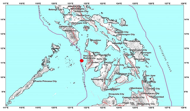 Intensity III quake felt in Iloilo City