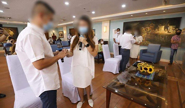 Couples in Iloilo City tie knot amid GCQ