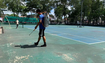 La Paz tennis court opens to Ilonggo paddlers