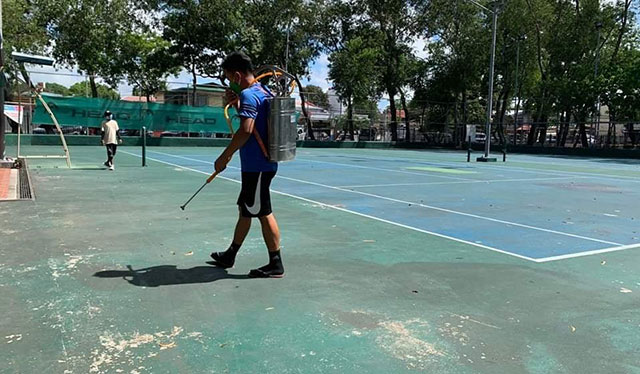 La Paz tennis court opens to Ilonggo paddlers