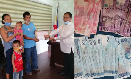 Honest couple in Lemery returns wallet with P41K
