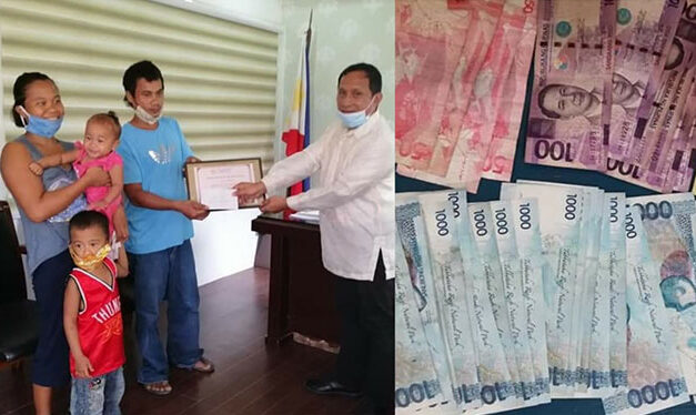 Honest couple in Lemery returns wallet with P41K