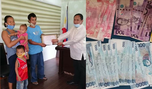 Honest couple in Lemery returns wallet with P41K