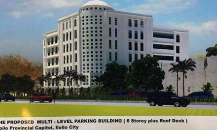 Multi-level parking project in Iloilo 84% complete