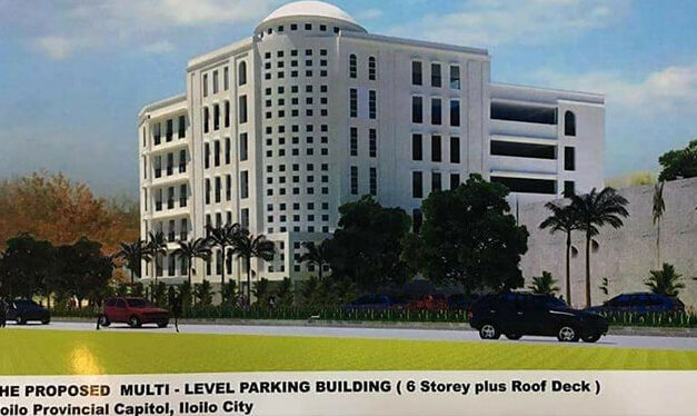 Multi-level parking project in Iloilo 84% complete