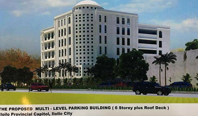 Multi-level parking project in Iloilo 84% complete
