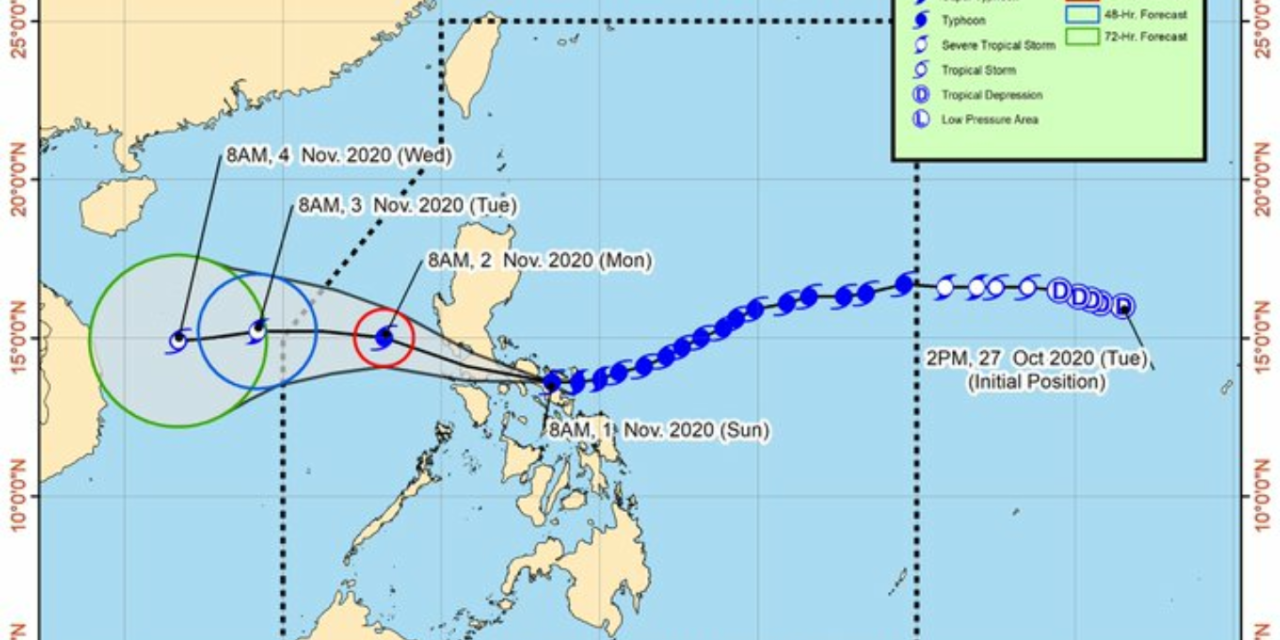 Iloilo residents told to brace for Rolly, 2020’s strongest typhoon