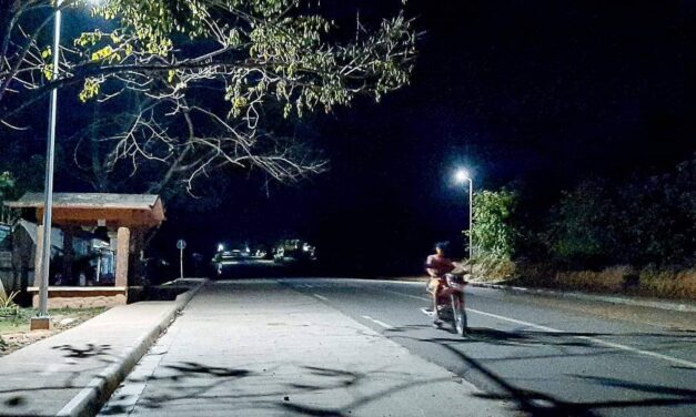 248 solar streetlamps illuminate Concepcion