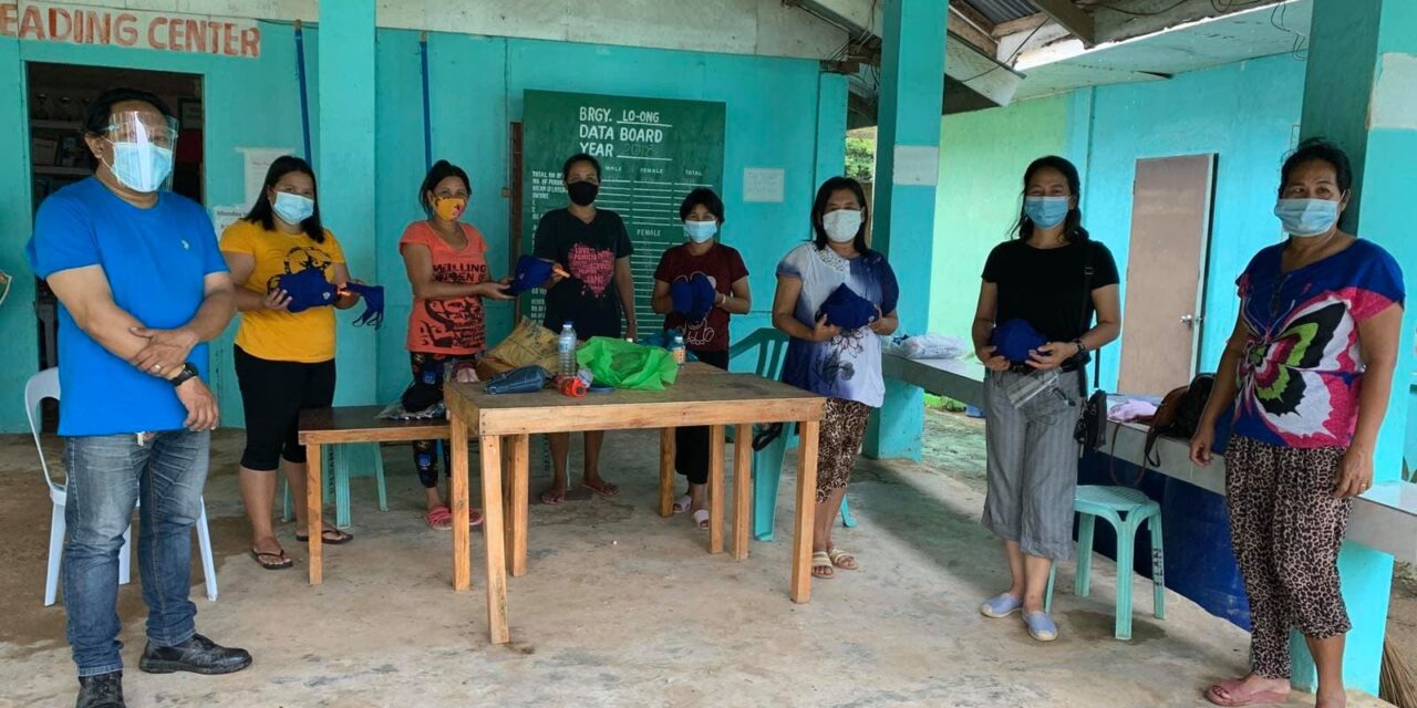 PCPC supports local products, provides reusable masks to Iloilo community
