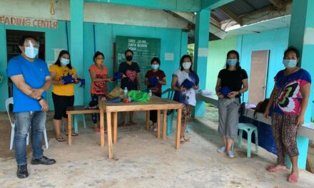 PCPC supports local products, provides reusable masks to Iloilo community