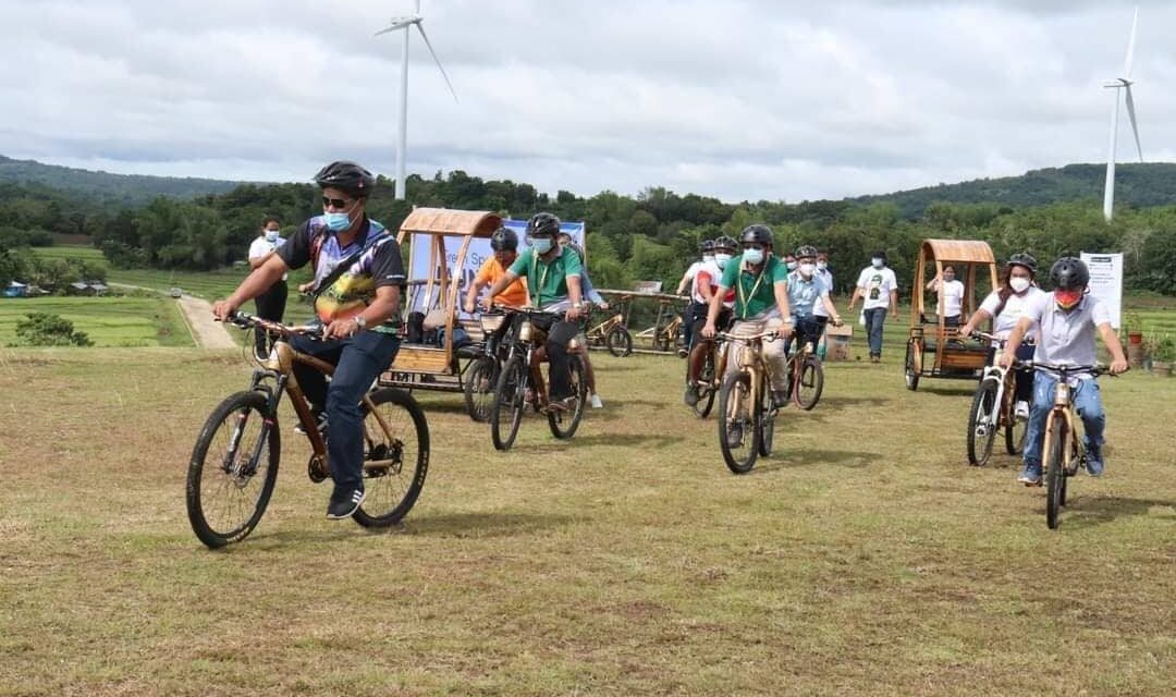 Newly launched project in Guimaras features bamboo bikes