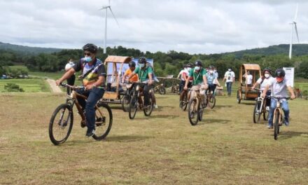 Newly launched project in Guimaras features bamboo bikes