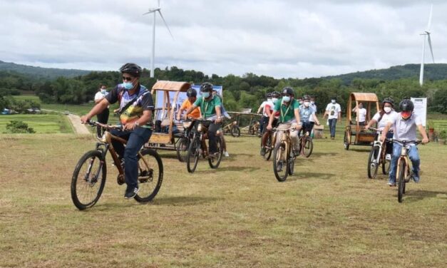 Newly launched project in Guimaras features bamboo bikes