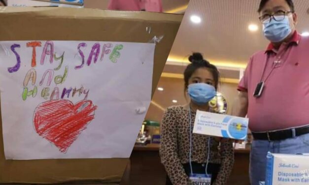 7-year-old girl donates 5K face masks to frontliners in Iloilo City