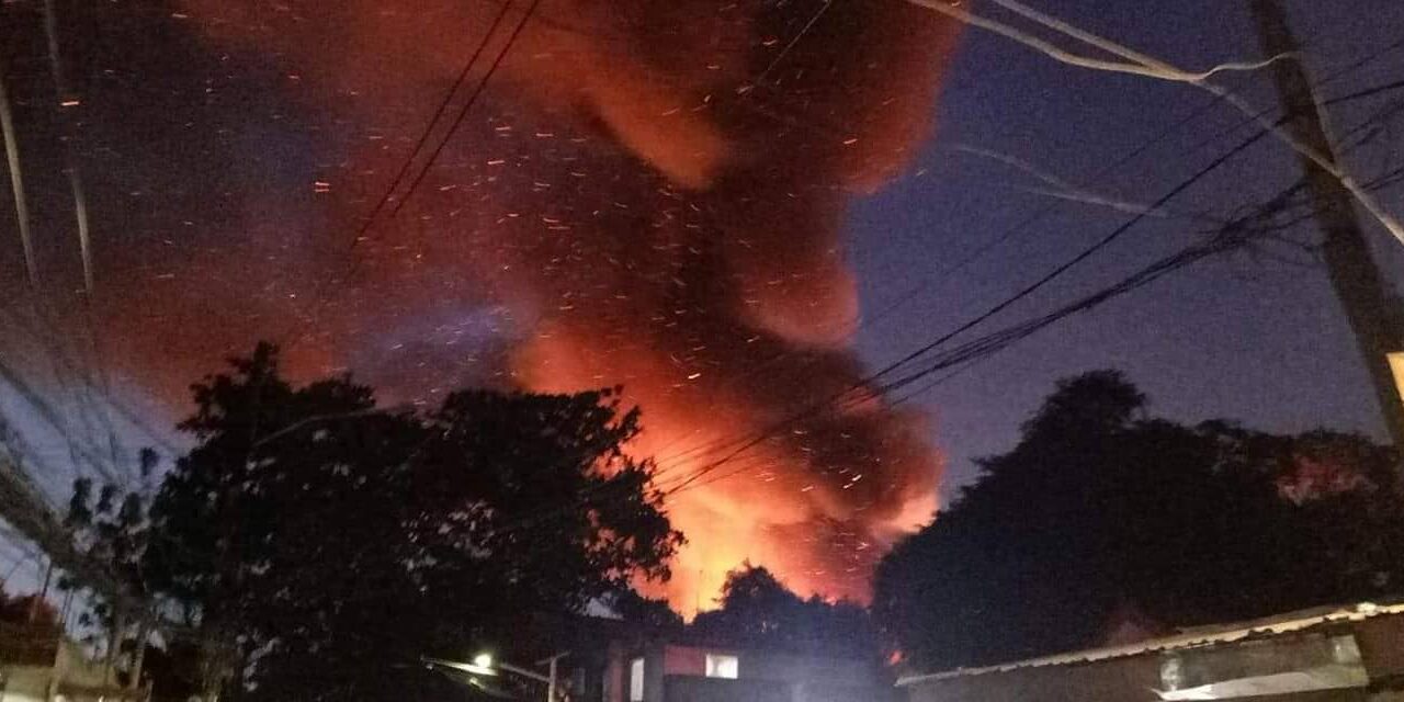 Christmas Eve fire razes several houses in Iloilo City