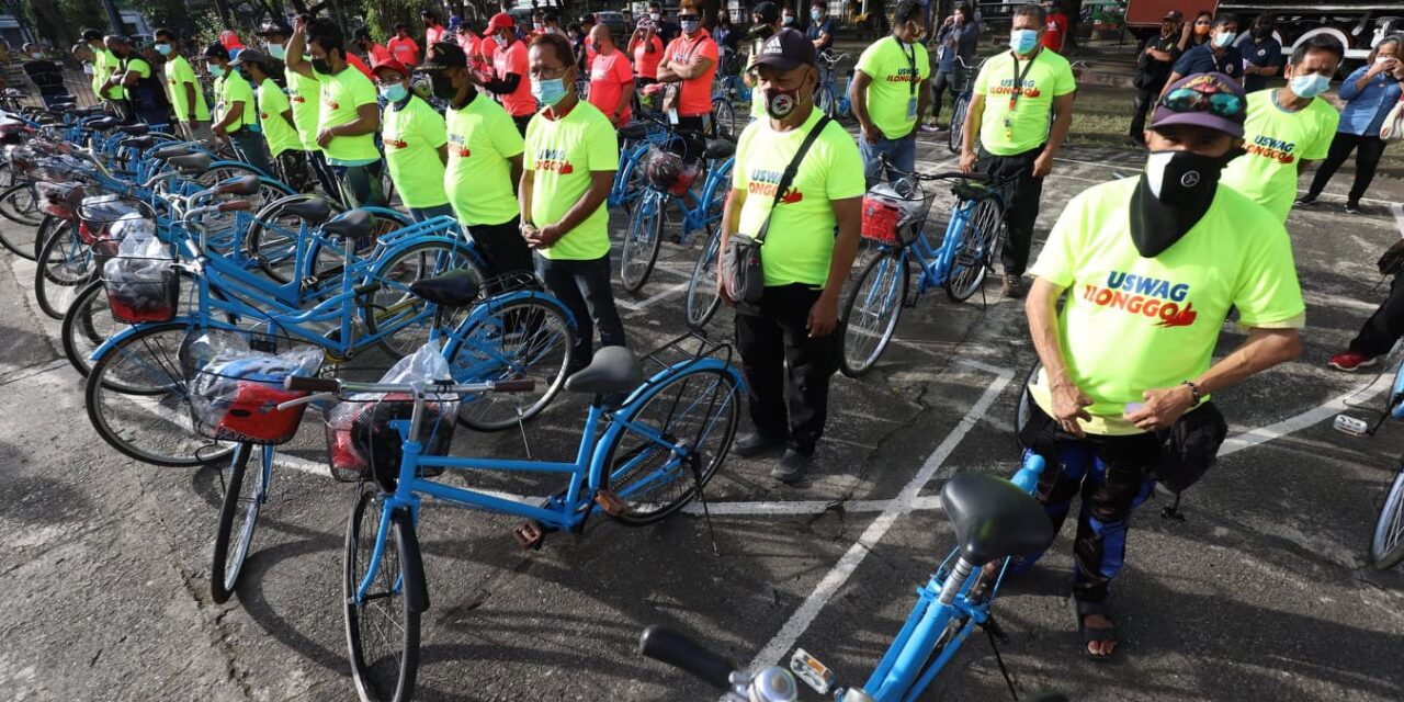 Japanese bikes to boost mobility of Iloilo village watchmen