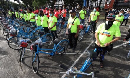 Japanese bikes to boost mobility of Iloilo village watchmen