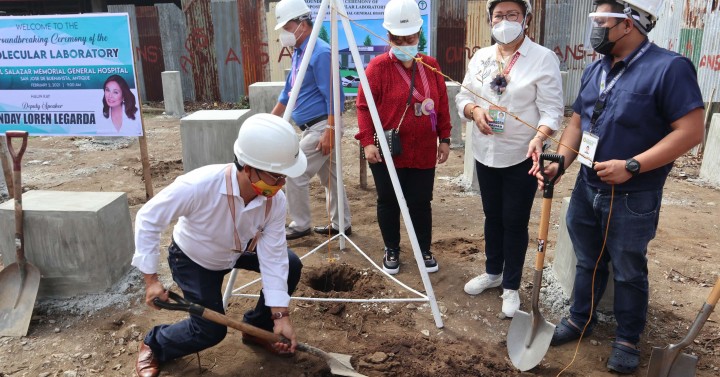 Antique breaks ground for P21-M COVID-19 testing laboratory