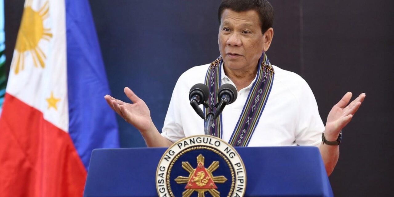 Duterte admits being on a ‘tightrope’, avoiding conflict with China