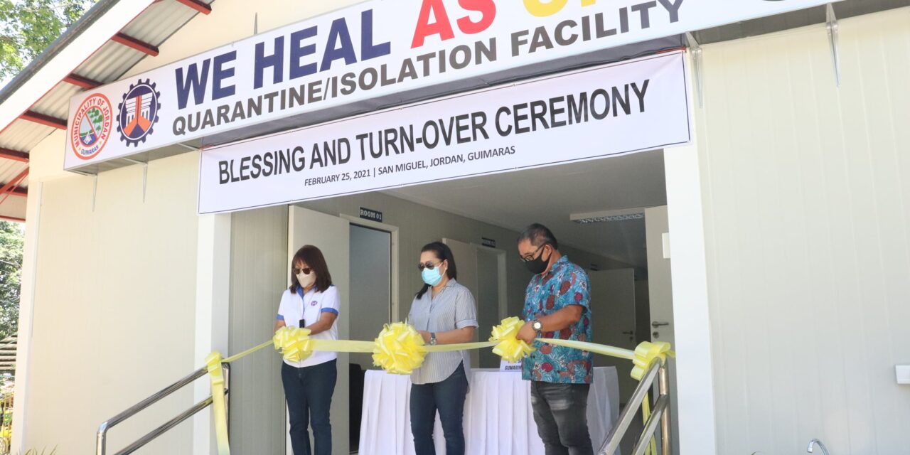 Guimaras quarantine facility inaugurated