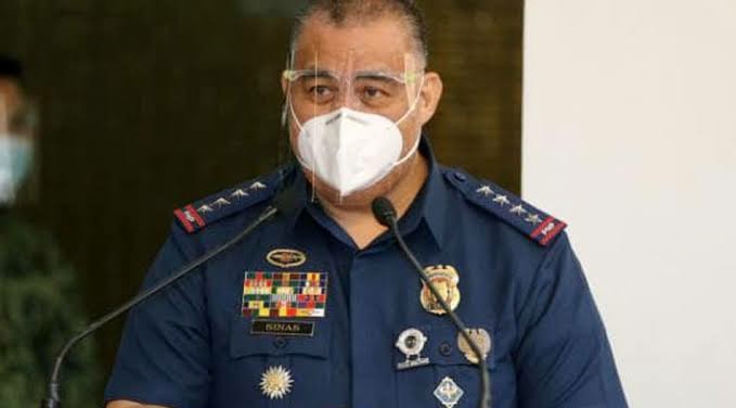 PNP claims Sinas complied with health protocols