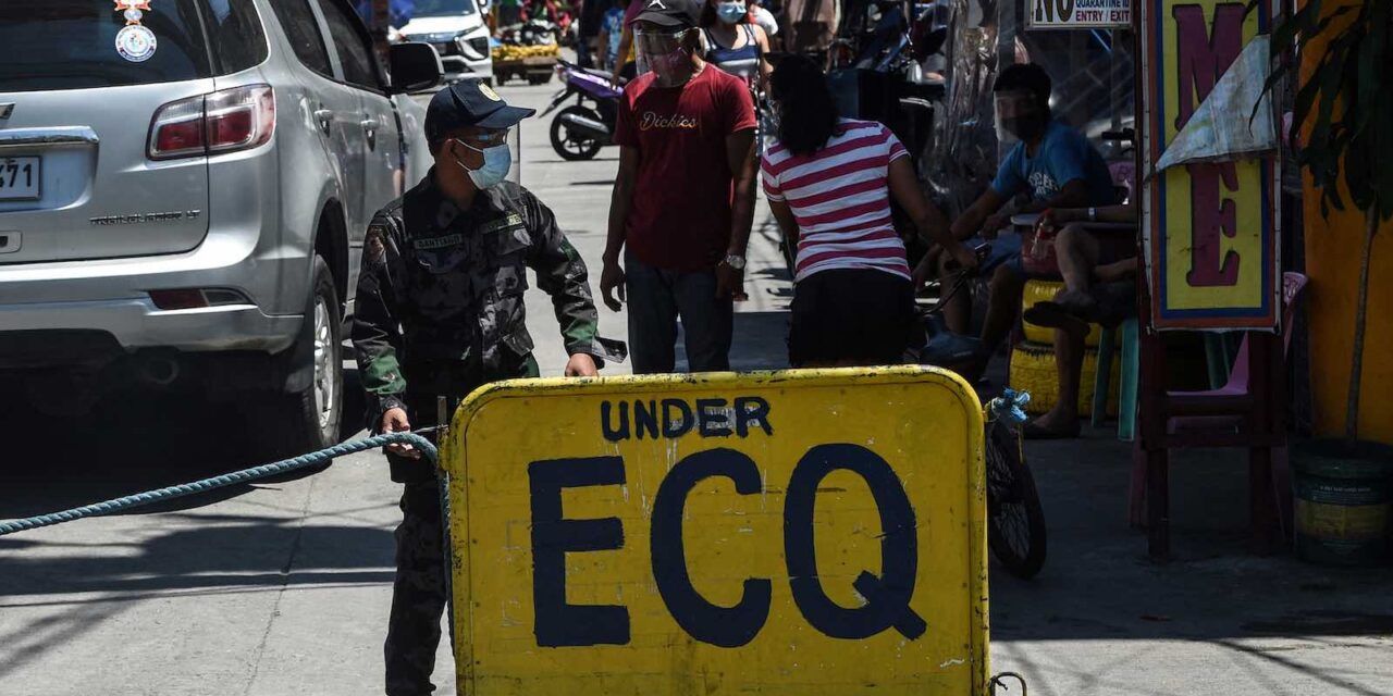 NCR Plus under ECQ March 29 to April 4