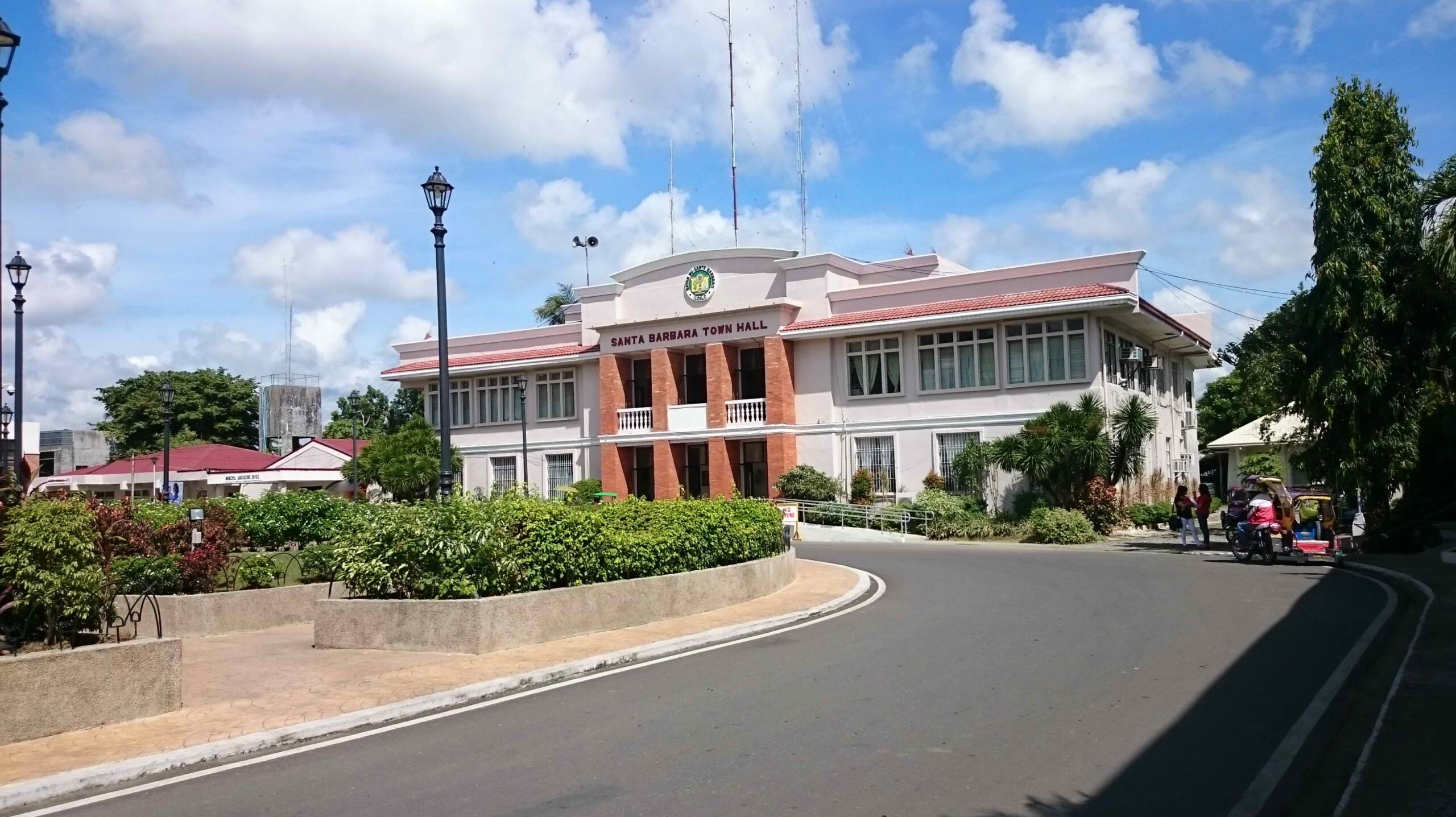 Sta. Barbara town hall, portion of Dumangas village on lockdown