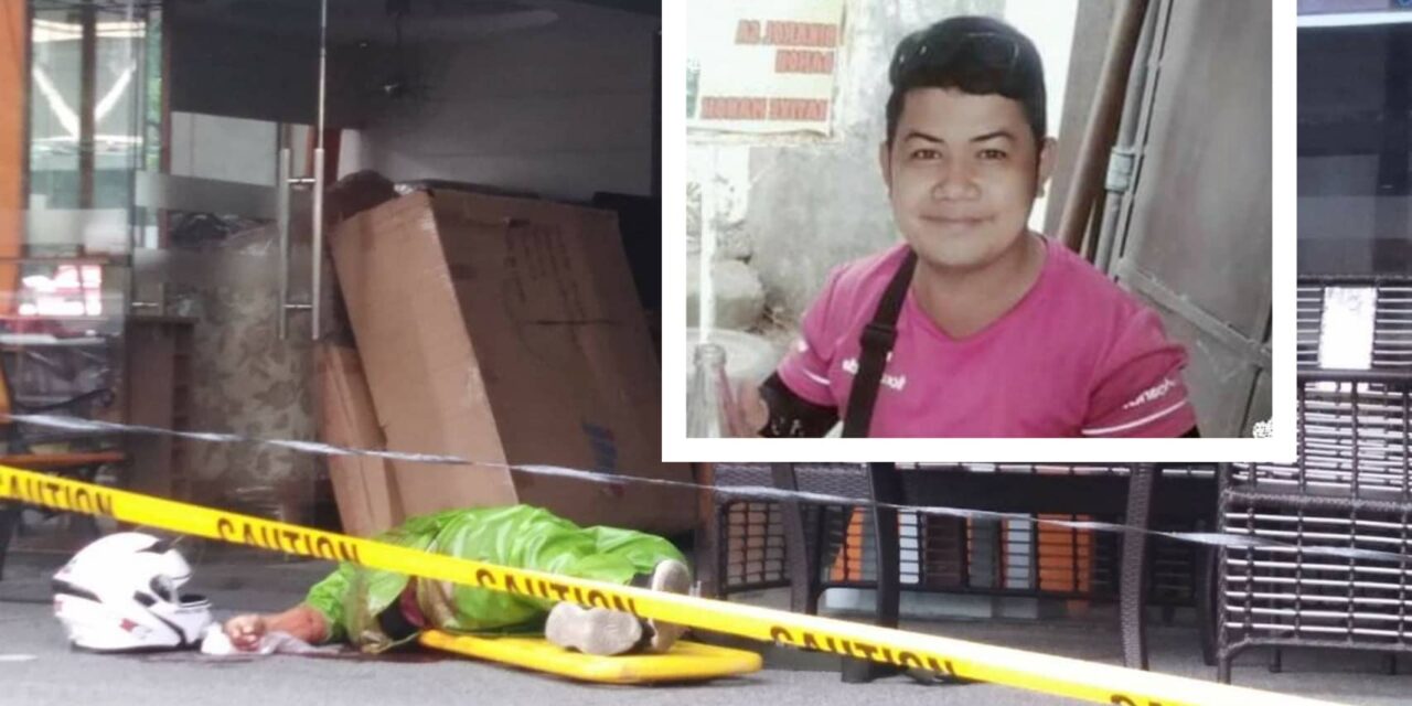 Food delivery rider shot dead by security guard on Holy Wednesday
