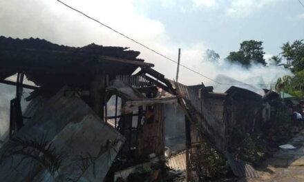 Fire razes houses in Estancia, leaves P2.3M in damage