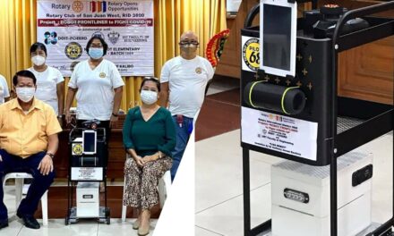 Robot to help care for COVID-19 patients in Kalibo